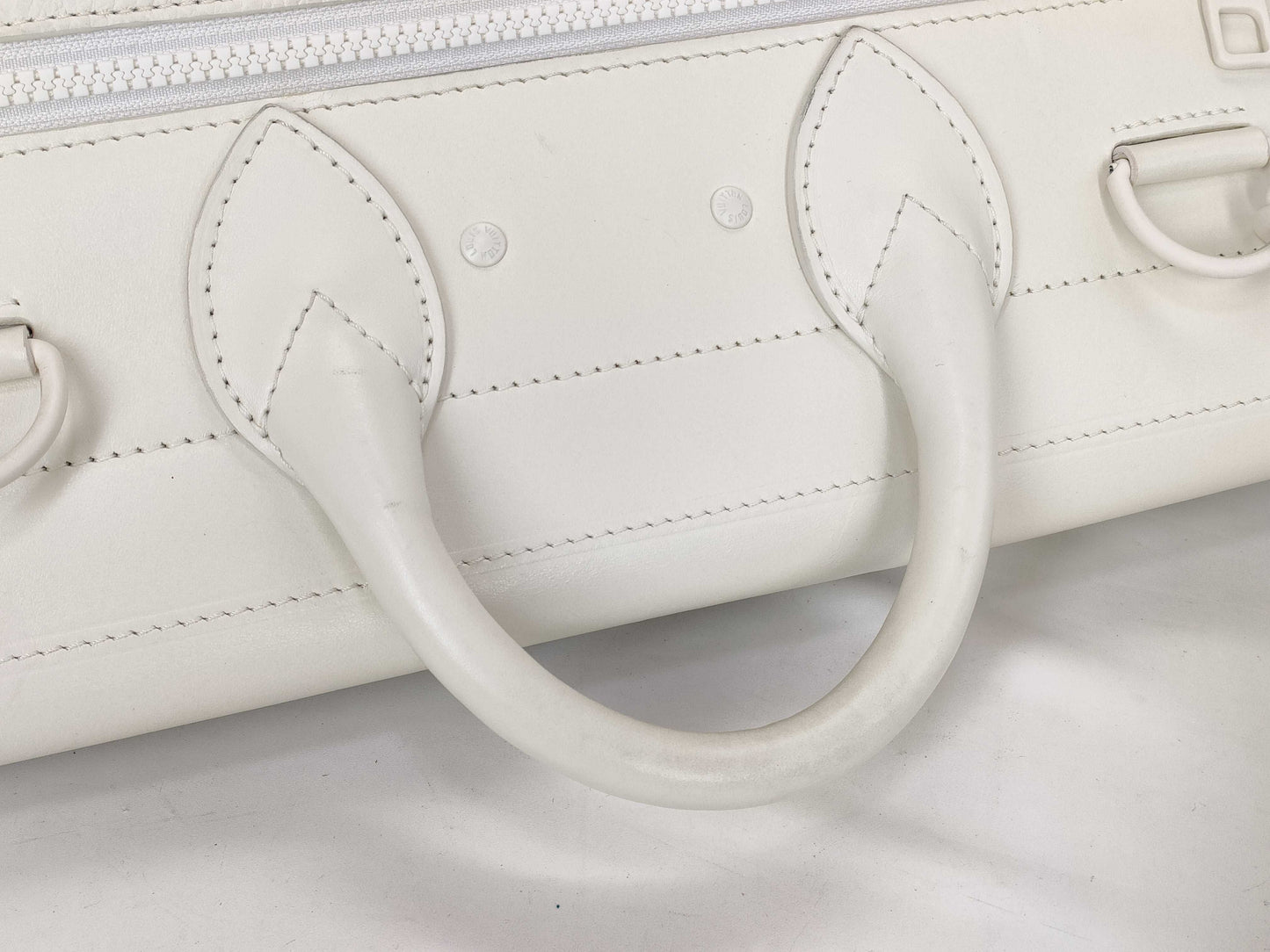 LOUIS VUITTON Steamer PM Monogram Taurillon Leather Handbag by Virgil Abloh, M53279 TR0119