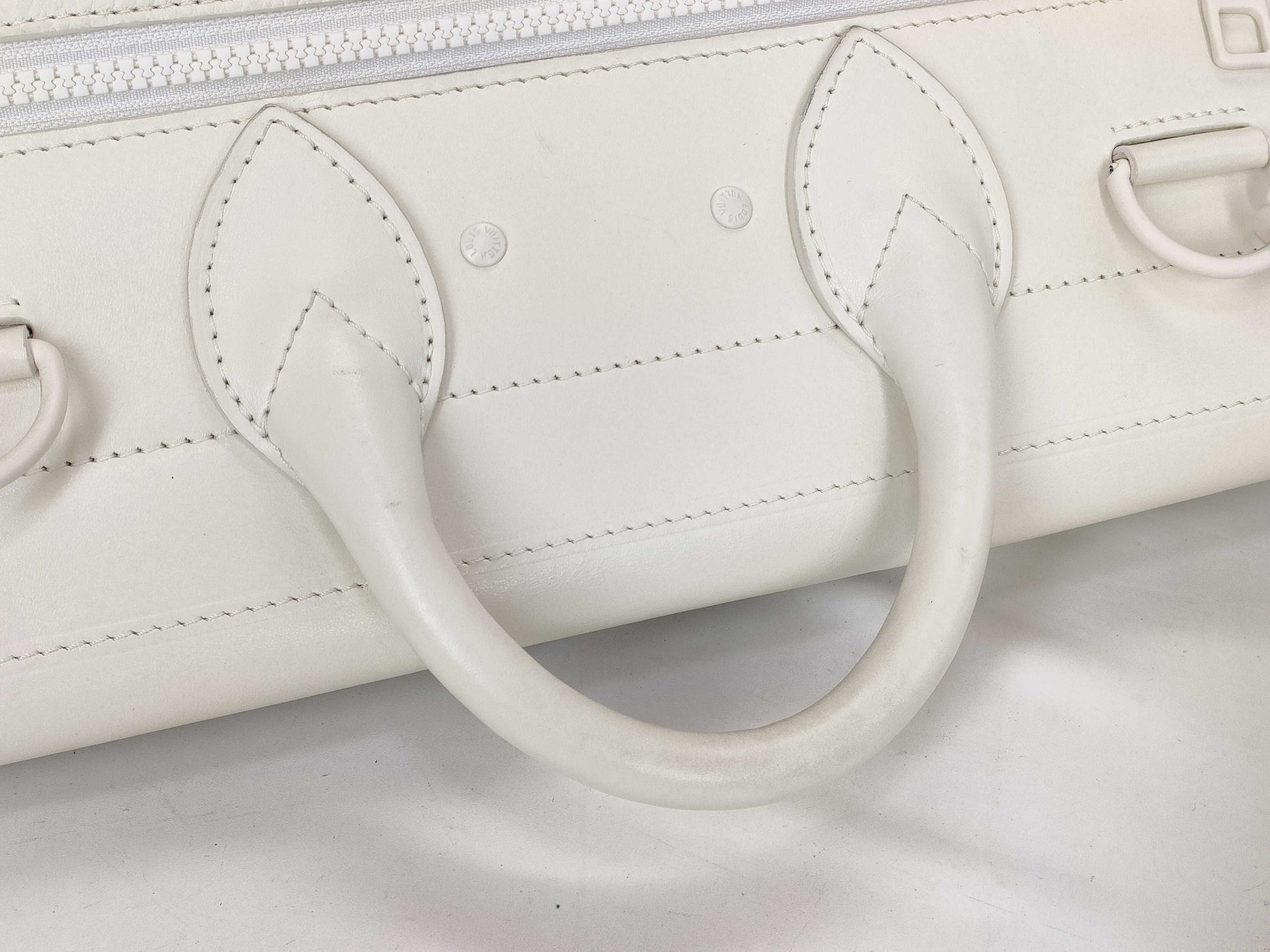 LOUIS VUITTON Steamer PM Monogram Taurillon Leather Handbag by Virgil Abloh, M53279 TR0119