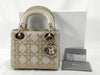 Dior Lady Dior Mini Cannage Rhinestone Beaded Handbag M0505REJ