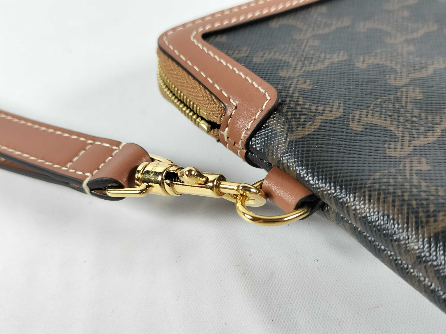 CELINE Small Pouch in Triomphe Canvas 10J502FES.04LU