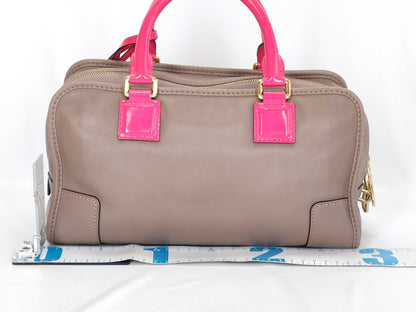 LOEWE Amazona 28 Two-tone Gold Hardware Handbag