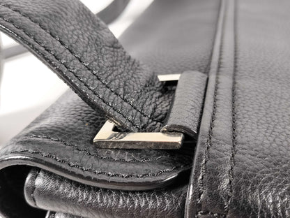 VERSACE Men's Leather Shoulder Bag