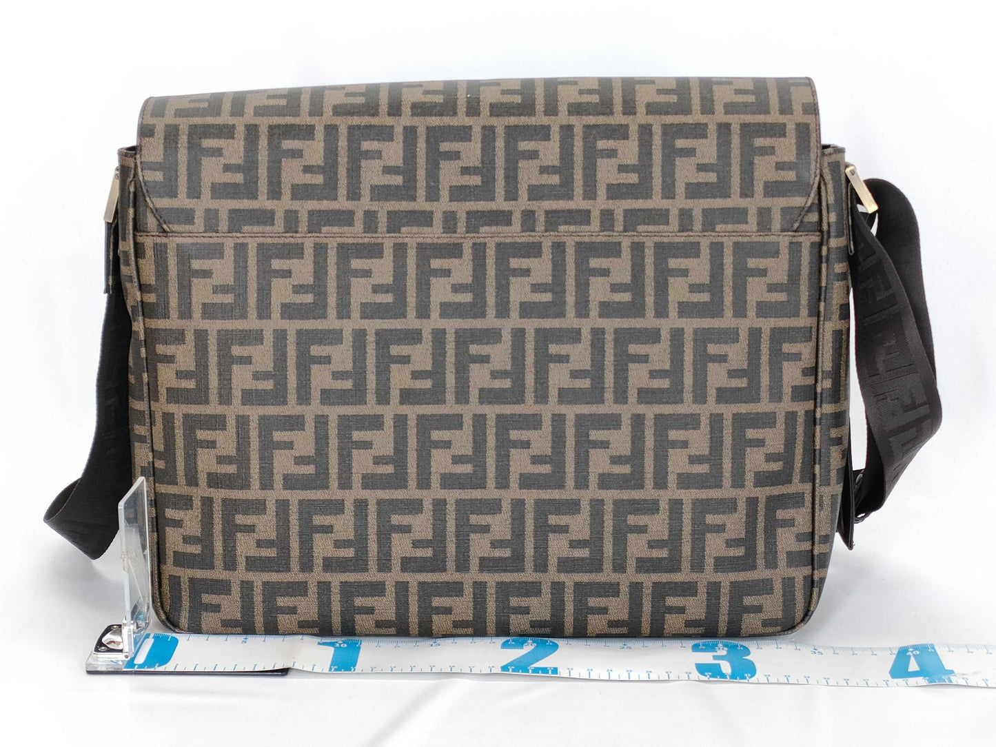 FENDI Zucca Pattern Messenger Bag 7VA195 Shoulder Bag