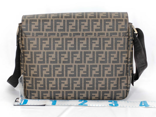 FENDI Zucca Pattern Messenger Bag 7VA195 Shoulder Bag