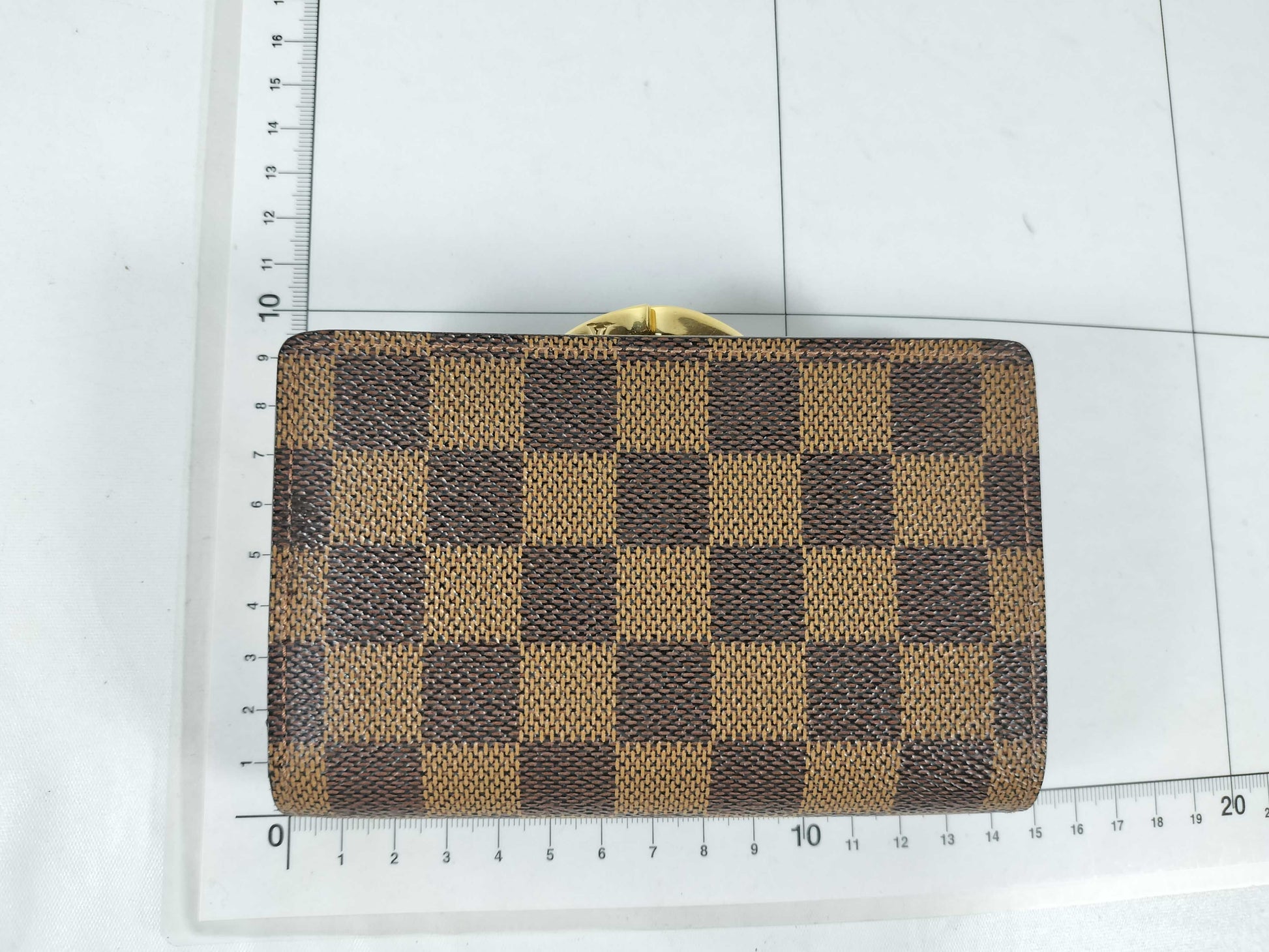 LOUIS VUITTON Damier LV N61674 Portefeuille Viennois Damier Wallet