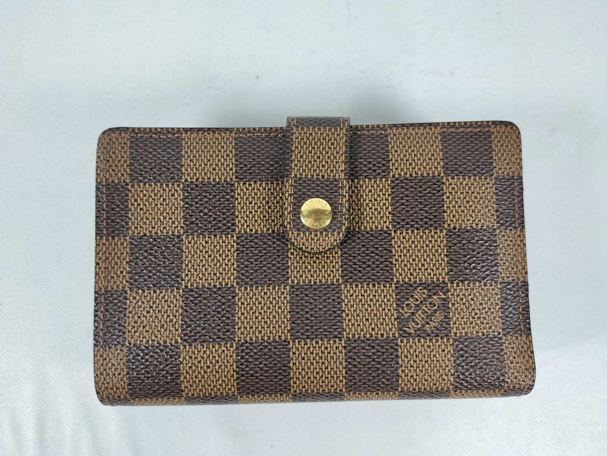 LOUIS VUITTON Damier LV N61674 Portefeuille Viennois Damier Wallet