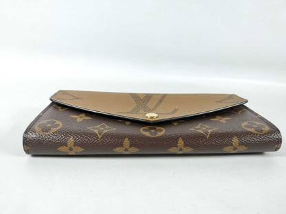 LOUIS VUITTON Monogram LV M80726 Portefeuille Sarah Monogram Giant Wallet