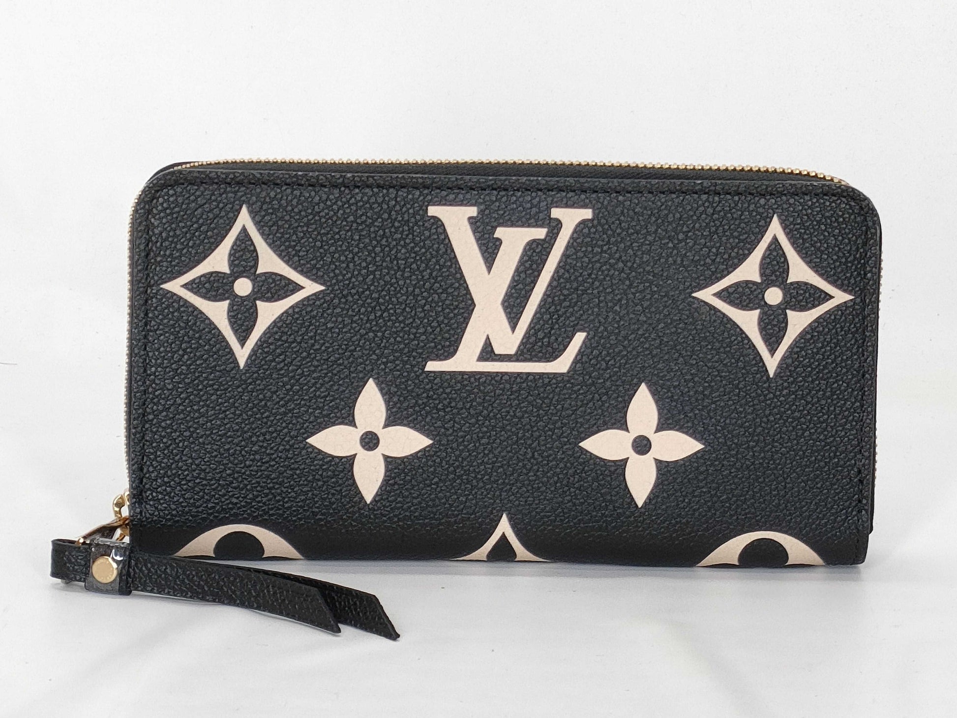 LOUIS VUITTON Monogram Empreinte LV M80481 Zippy Wallet Monogram Empreinte Wallet