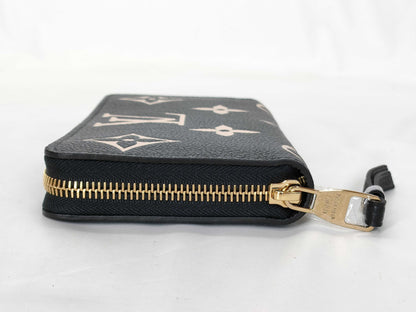 LOUIS VUITTON Monogram Empreinte LV M80481 Zippy Wallet Monogram Empreinte Wallet