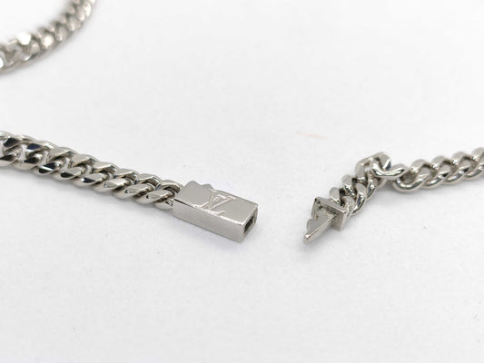 LOUIS VUITTON LV M01490 Necklace Monogram Row Necklace