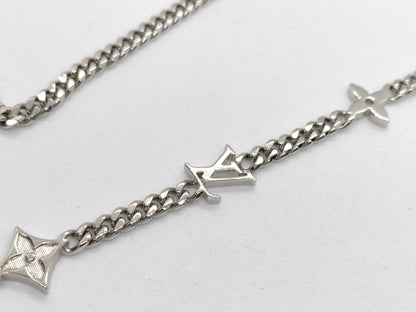 LOUIS VUITTON LV M01490 Necklace Monogram Row Necklace