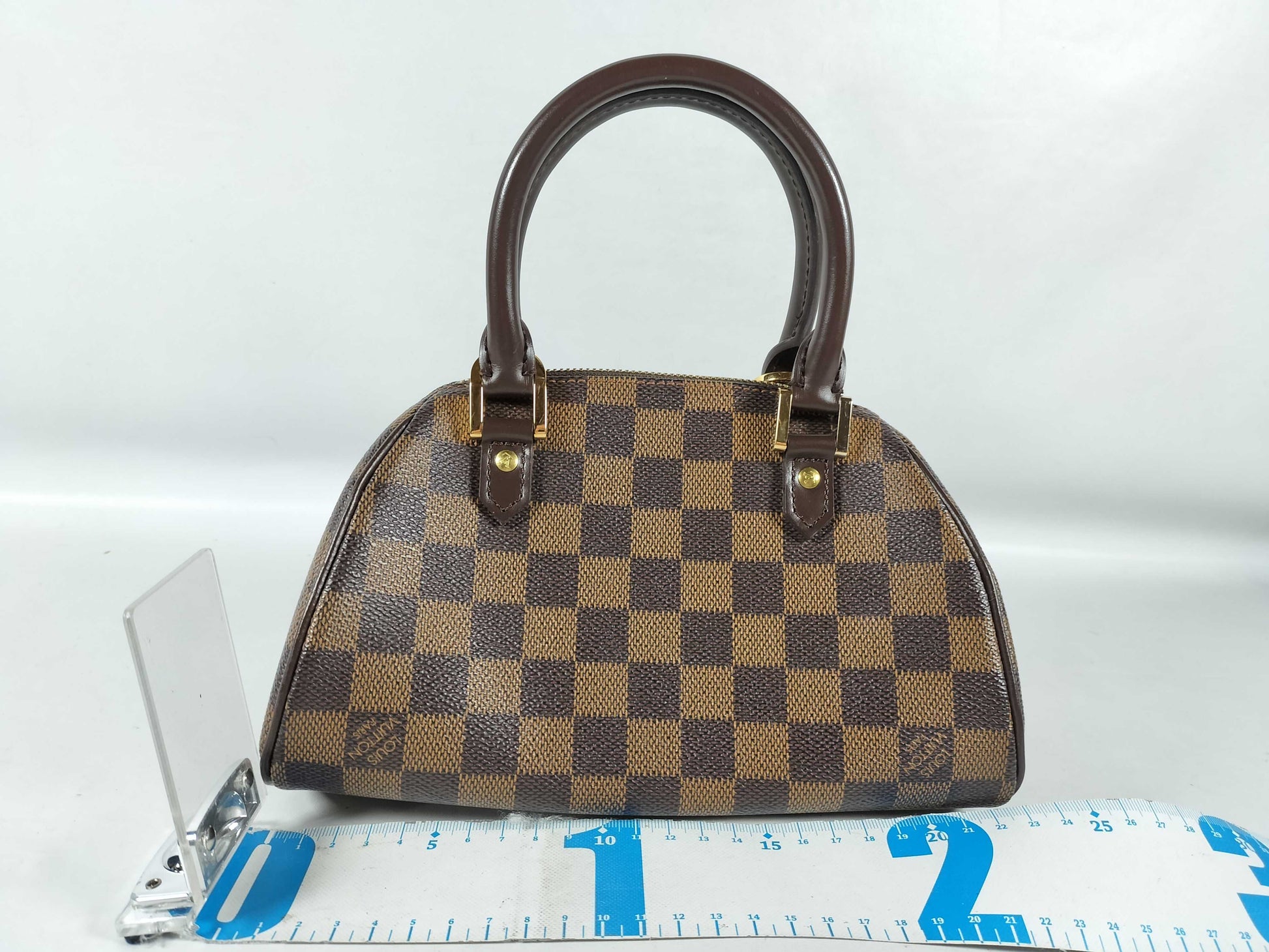 LOUIS VUITTON Damier LV N41436 Rivera Mini Damier Handbag