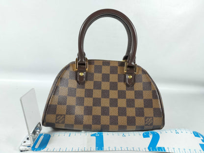 LOUIS VUITTON Damier LV N41436 Rivera Mini Damier Handbag