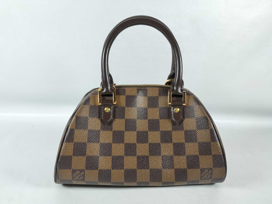LOUIS VUITTON Damier LV N41436 Rivera Mini Damier Handbag