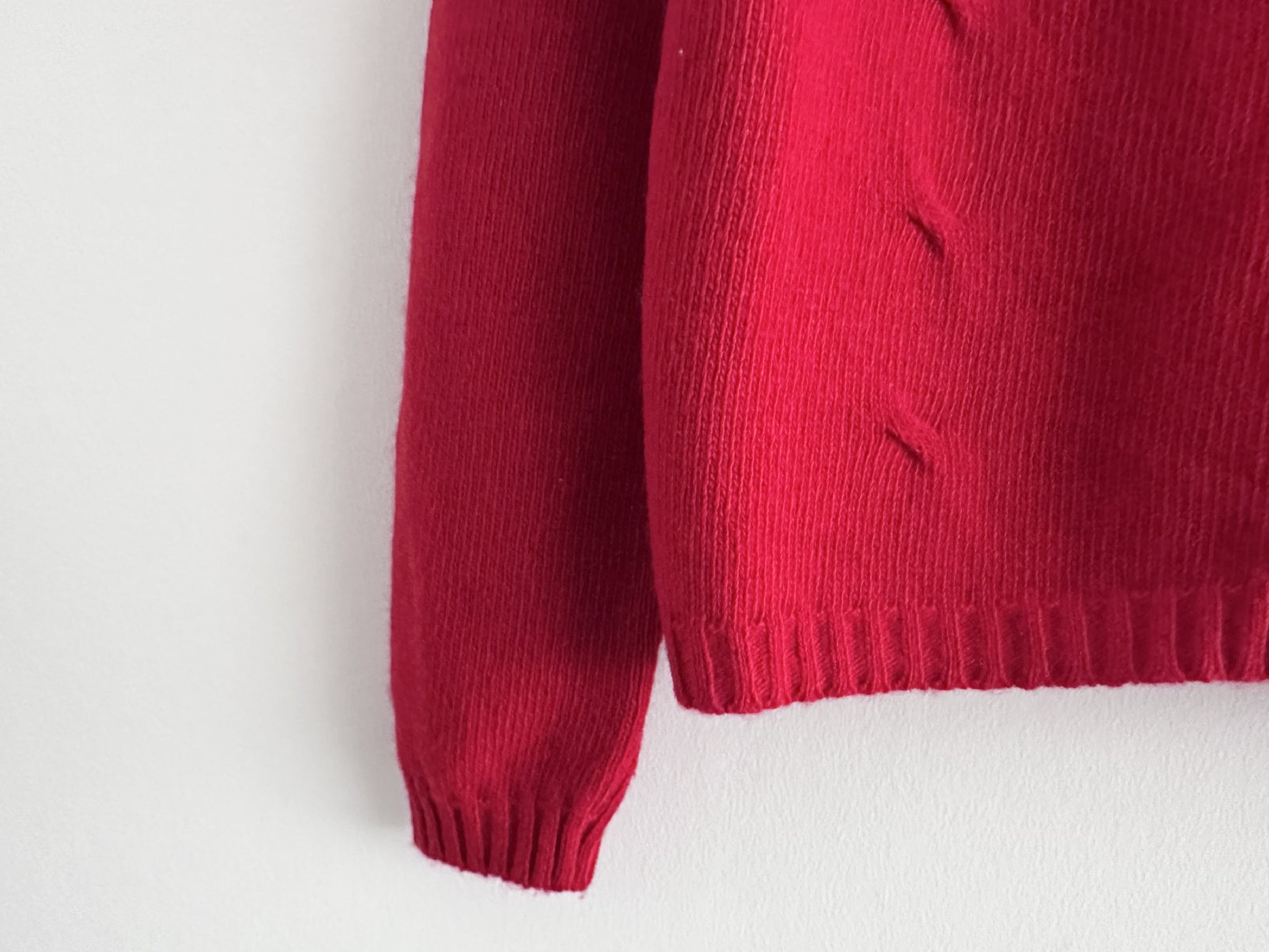 OLD ENGLAND Red Cardigan
