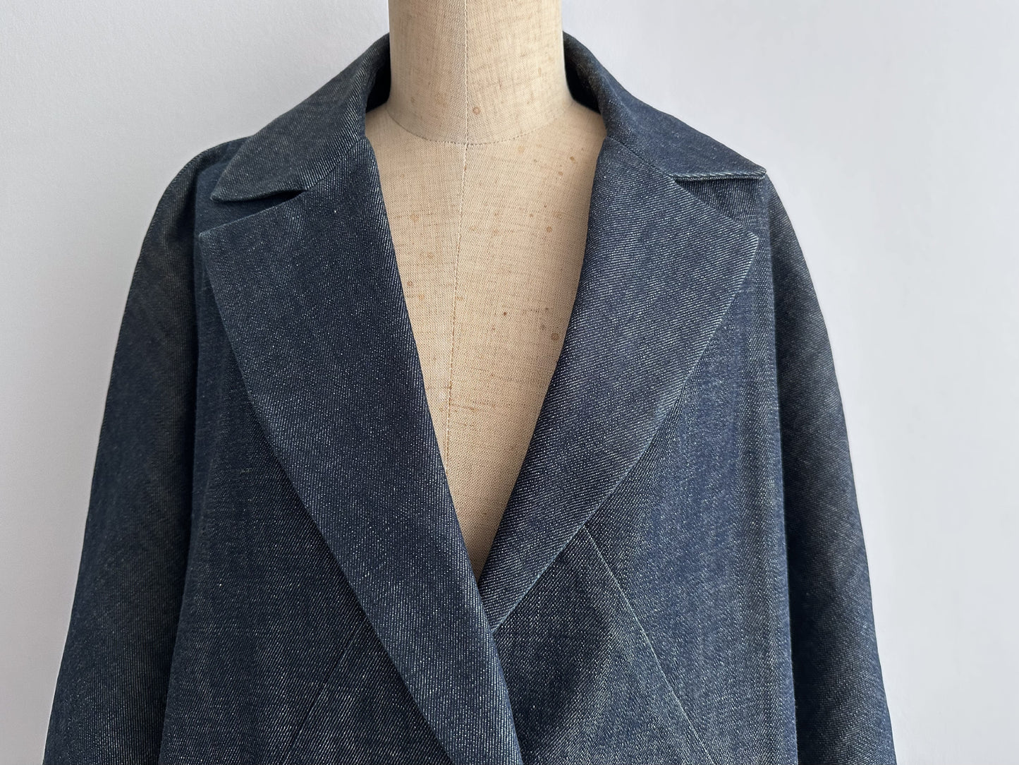 J&M DAVIDSON Indigo Denim Coat