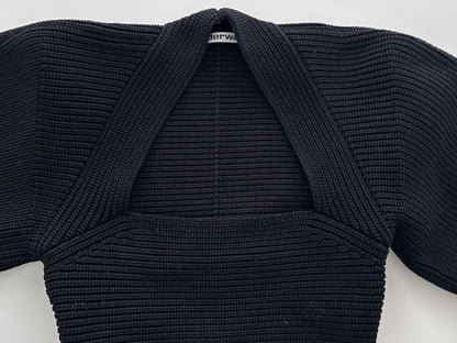 ALEXANDER WANG Volume Sleeve Top, Size XS