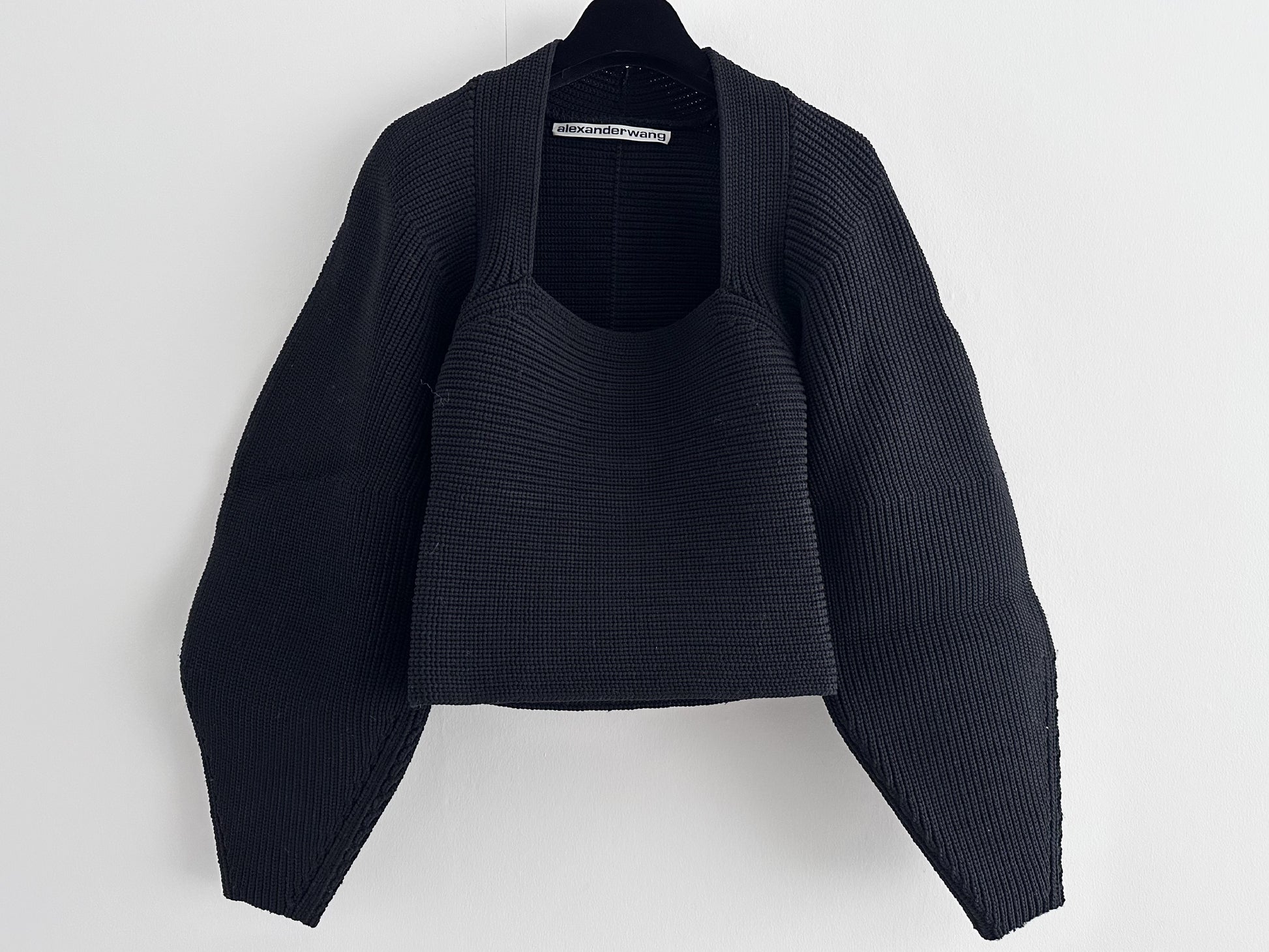 ALEXANDER WANG Volume Sleeve Top, Size XS