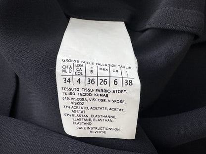 MaxMara MAX MARA S Max Mara Navy Coat