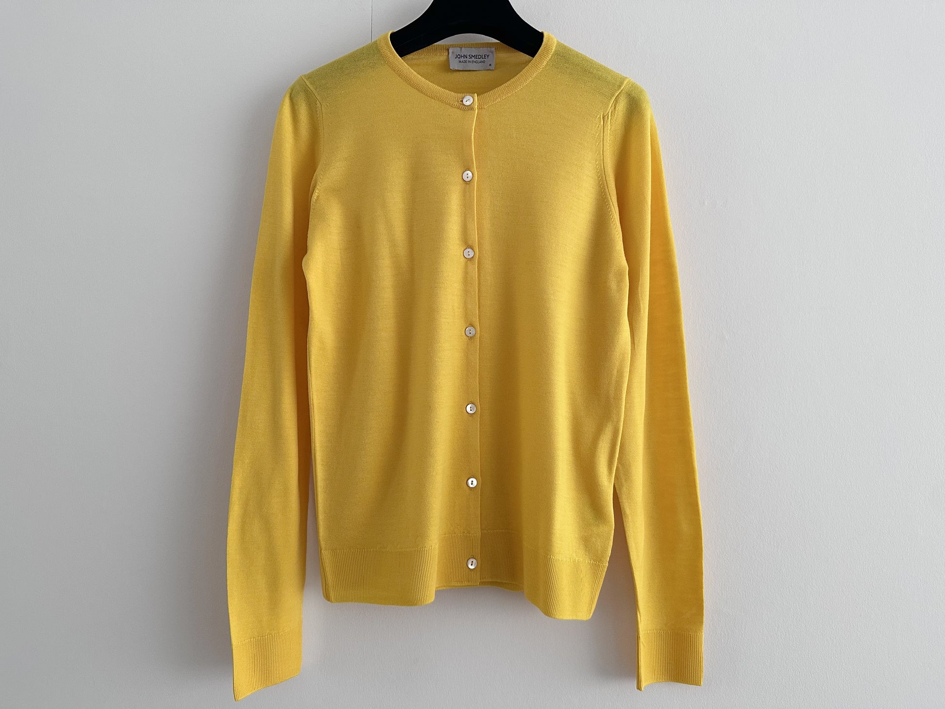 JOHN SMEDLEY John Smedley Classic Crew Neck Cardigan, Women's Size M