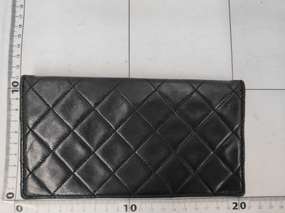 CHANEL CHANEL Back Attached Pouch Lambskin Matelasse Pouch