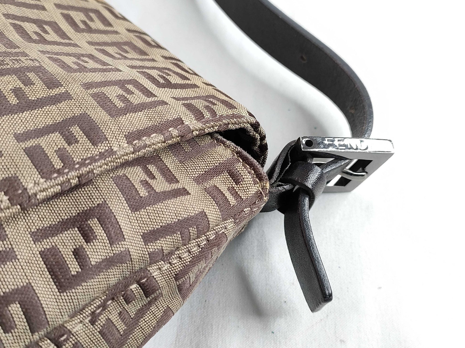 FENDI Mamma Bucket Zucchino Handbag