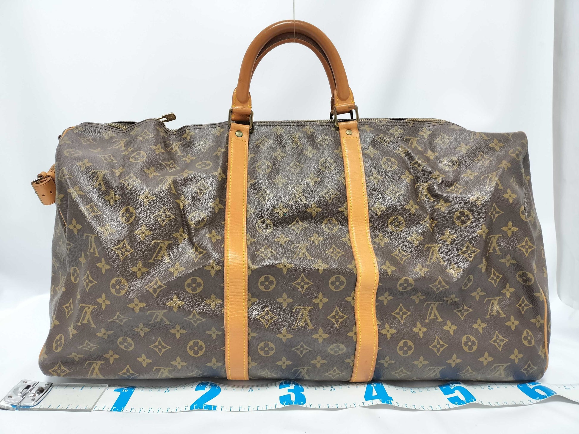 LOUIS VUITTON Monogram Louis Vuitton Keepall 60 M41422 Boston Bag