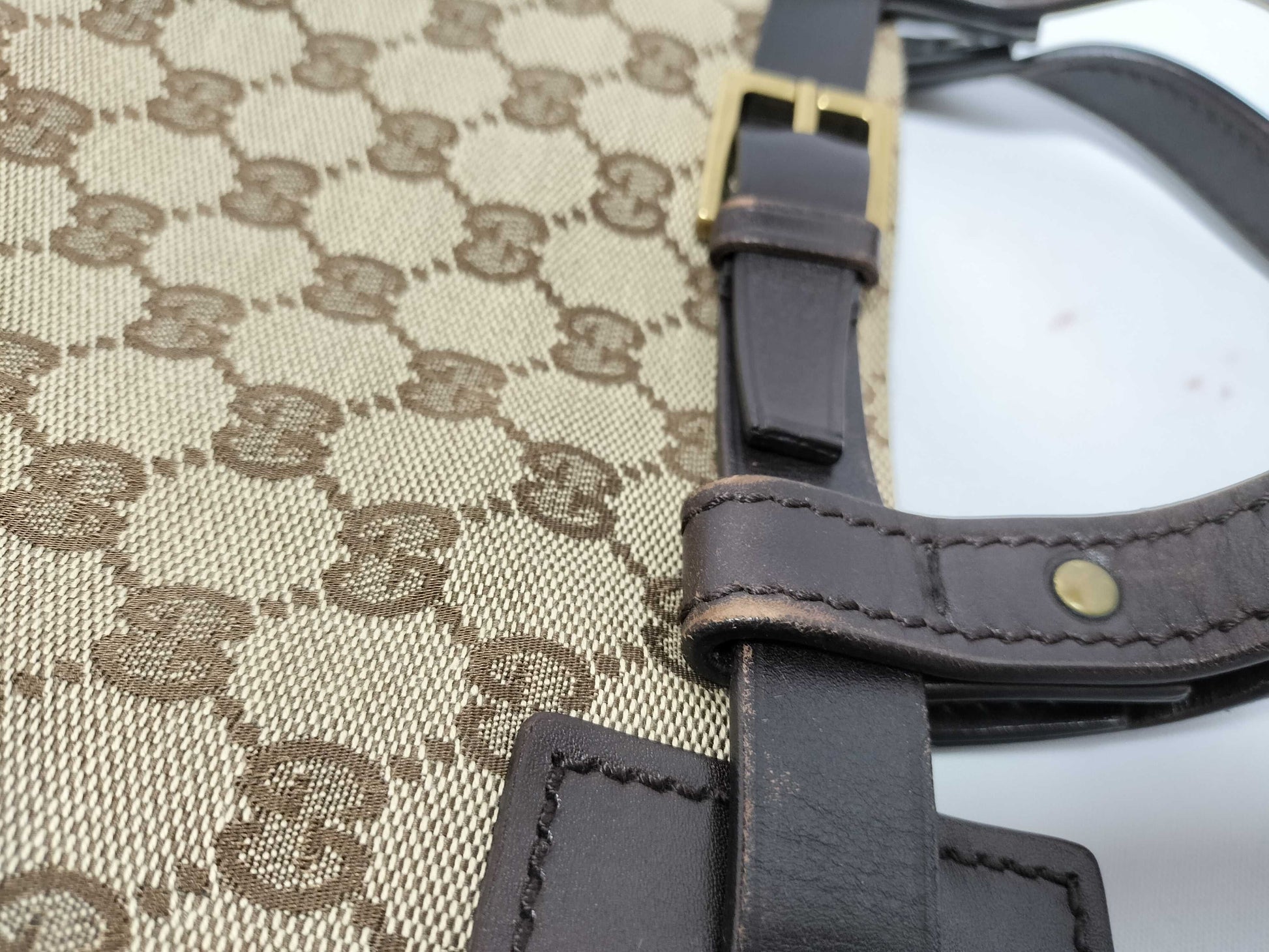 GUCCI GG Canvas Tote Bag