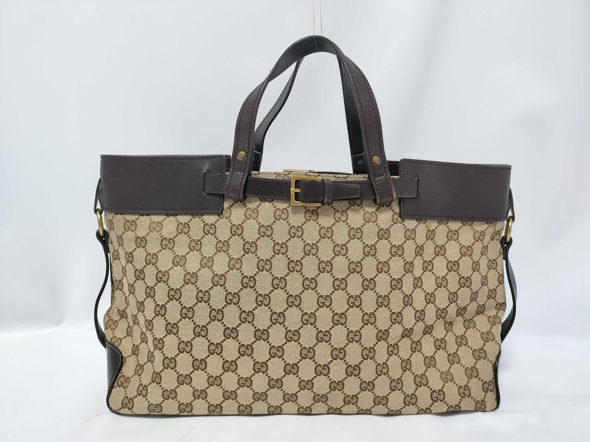 GUCCI GG Canvas Tote Bag