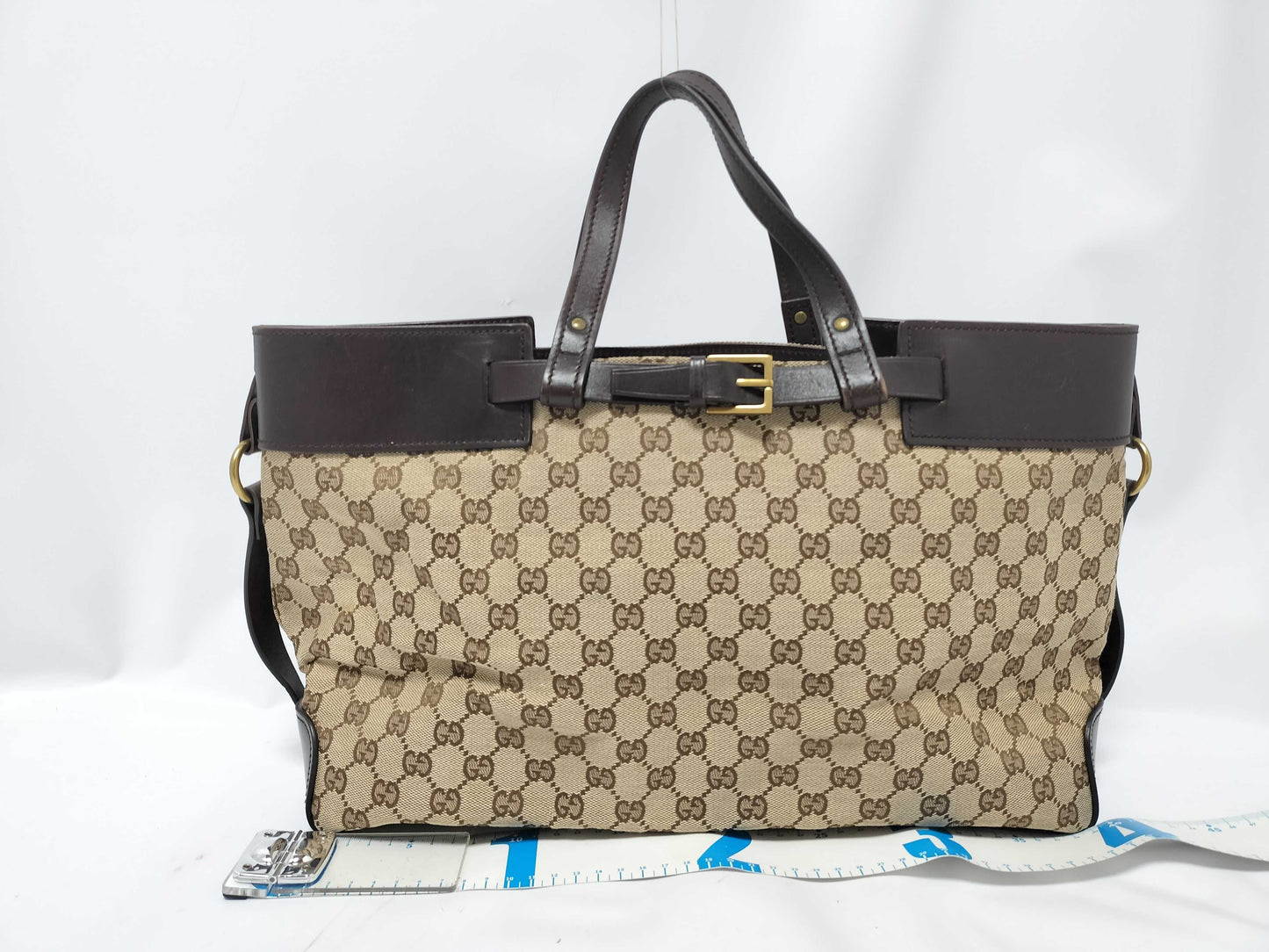 GUCCI GG Canvas Tote Bag