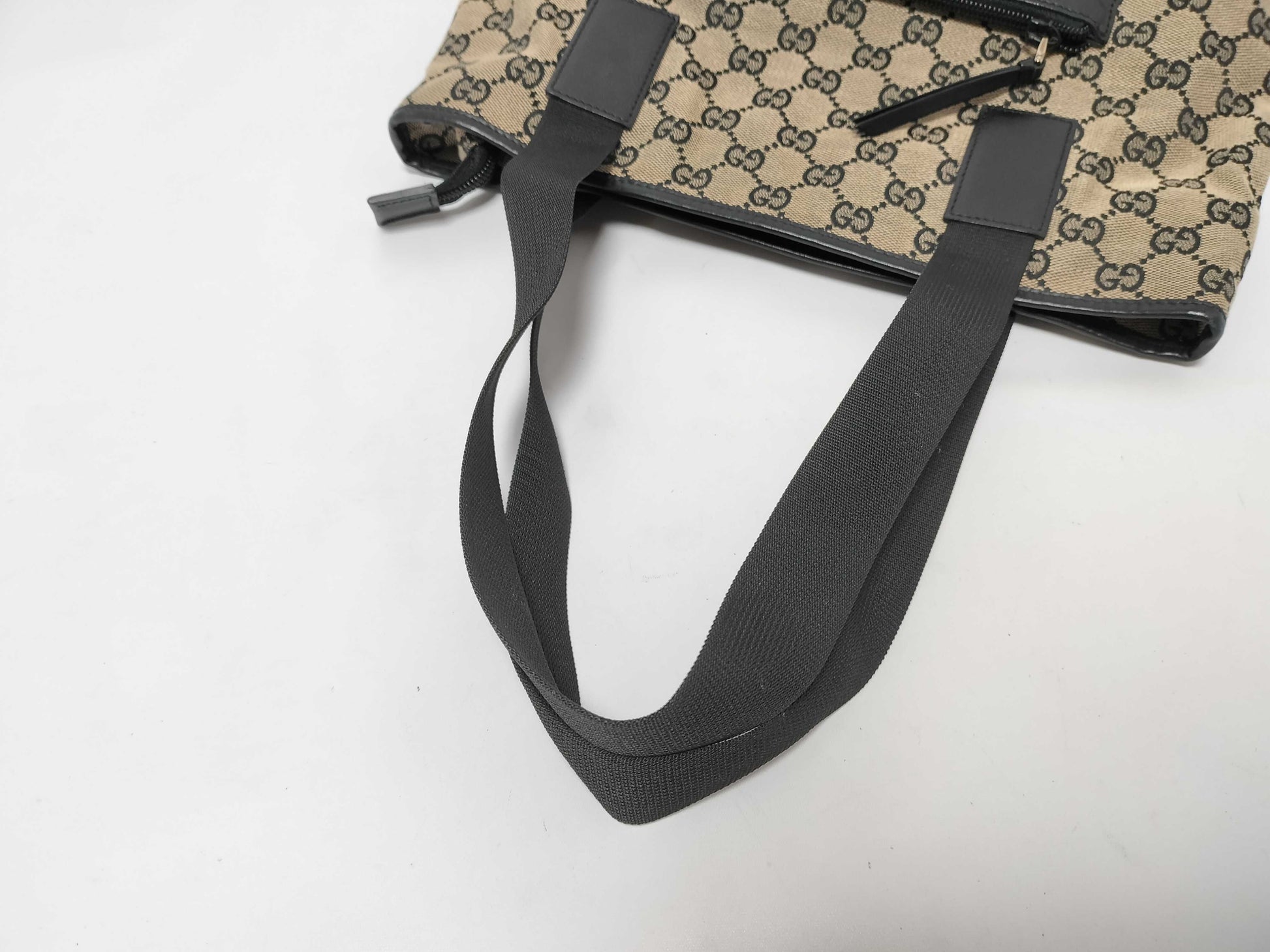 GUCCI GG Canvas Gucci Canvas Tote Bag