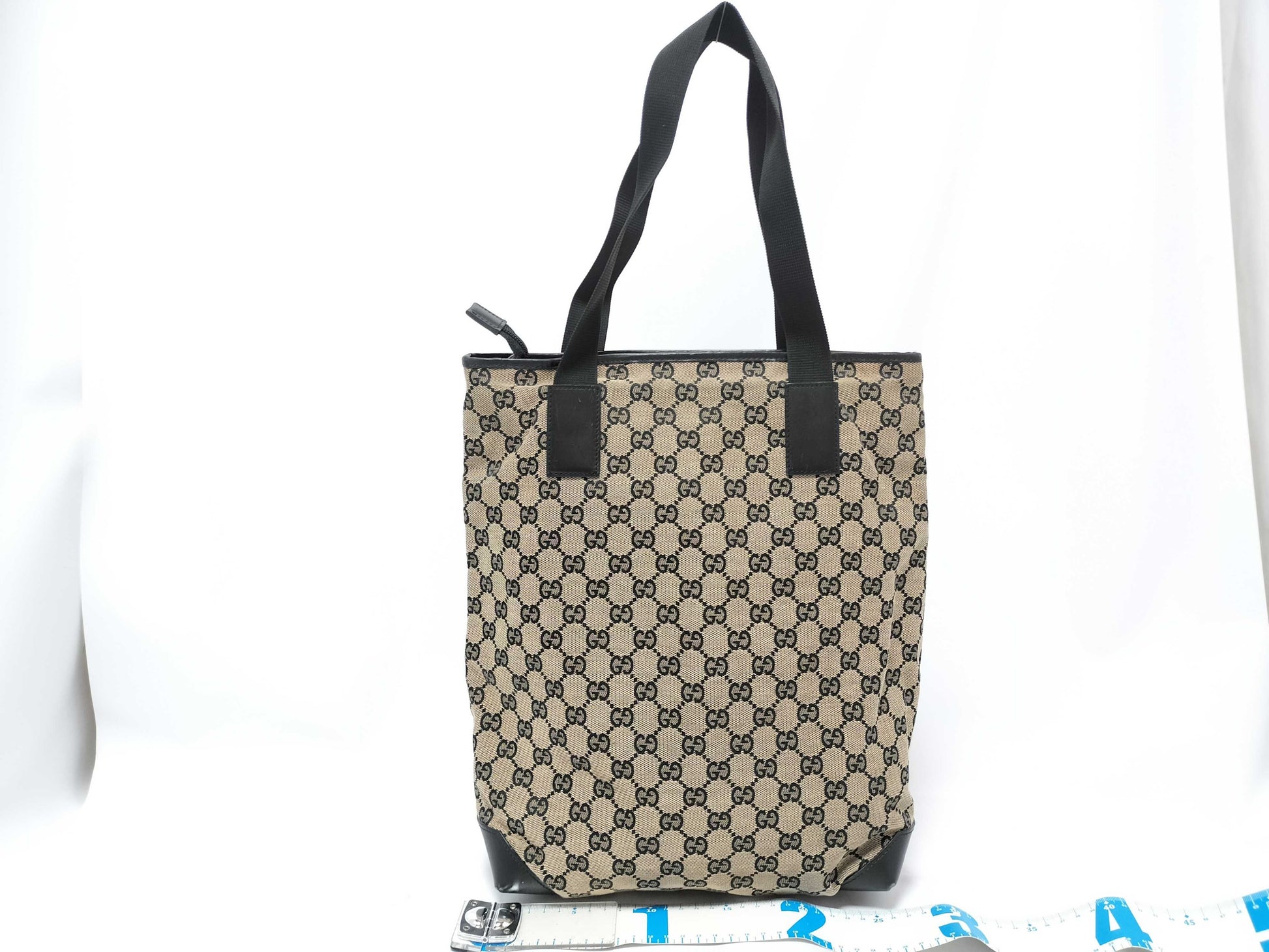 GUCCI GG Canvas Gucci Canvas Tote Bag
