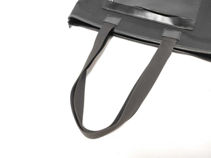 GUCCI Gucci nylon leather tote bag