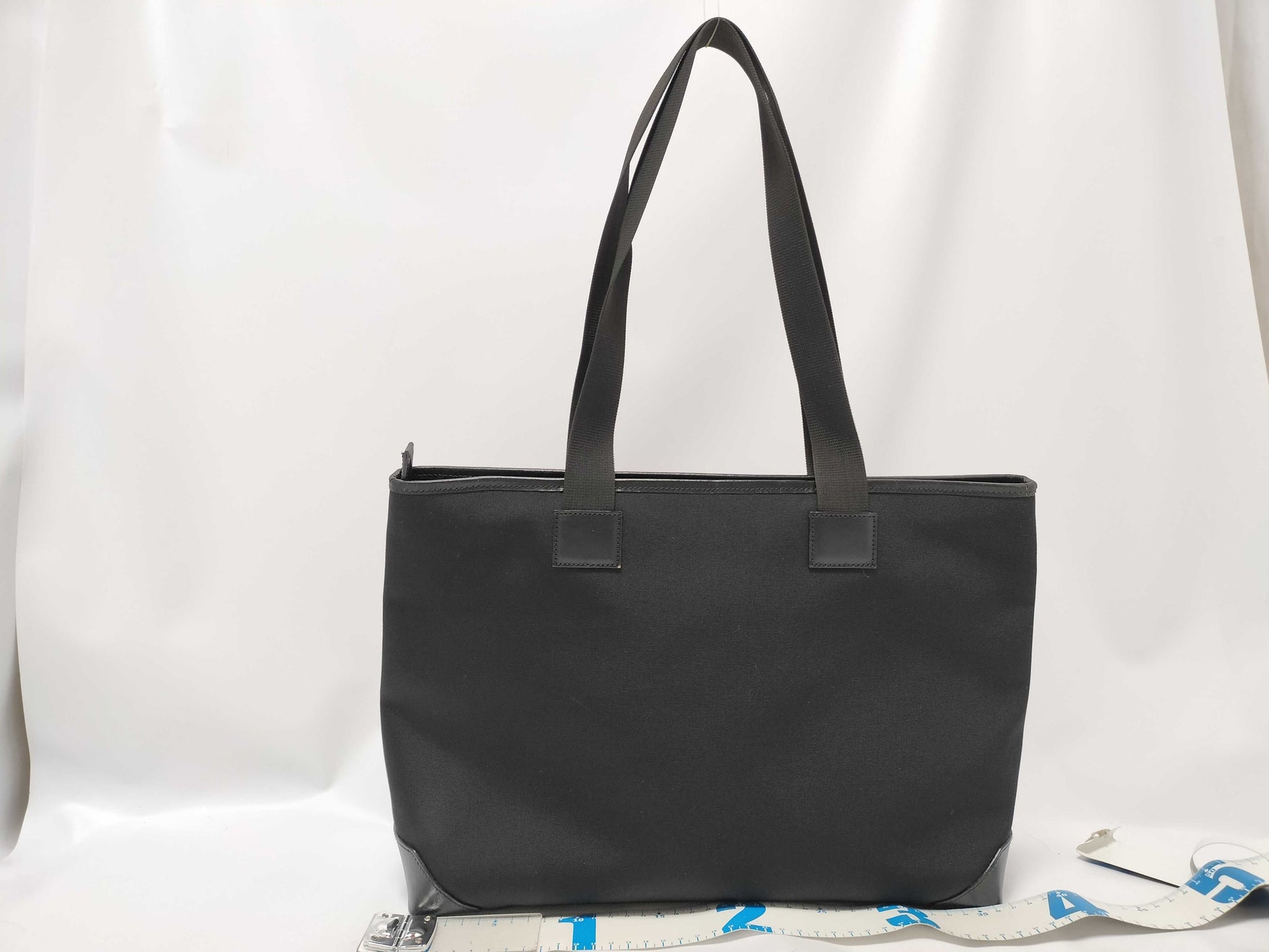 GUCCI Gucci nylon leather tote bag