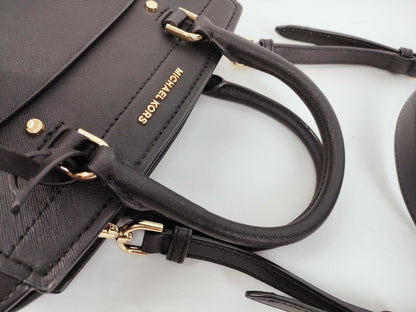 Michael Kors Leather Logo 2-Way Shoulder Bag/Handbag