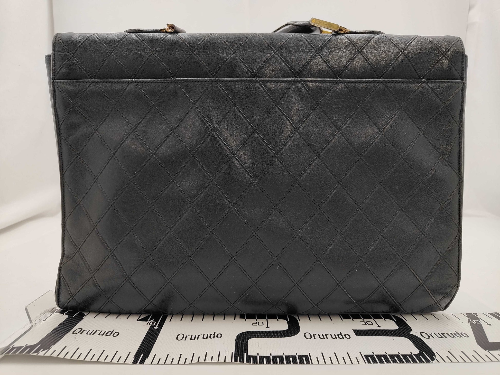 CHANEL Lambskin Bicolor Business Bag Seal Business Bag