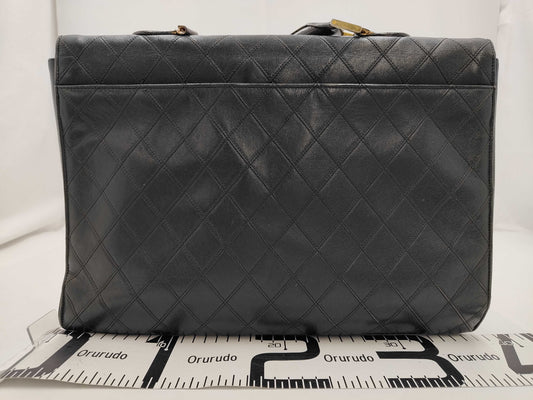 CHANEL Lambskin Bicolor Business Bag Seal Business Bag