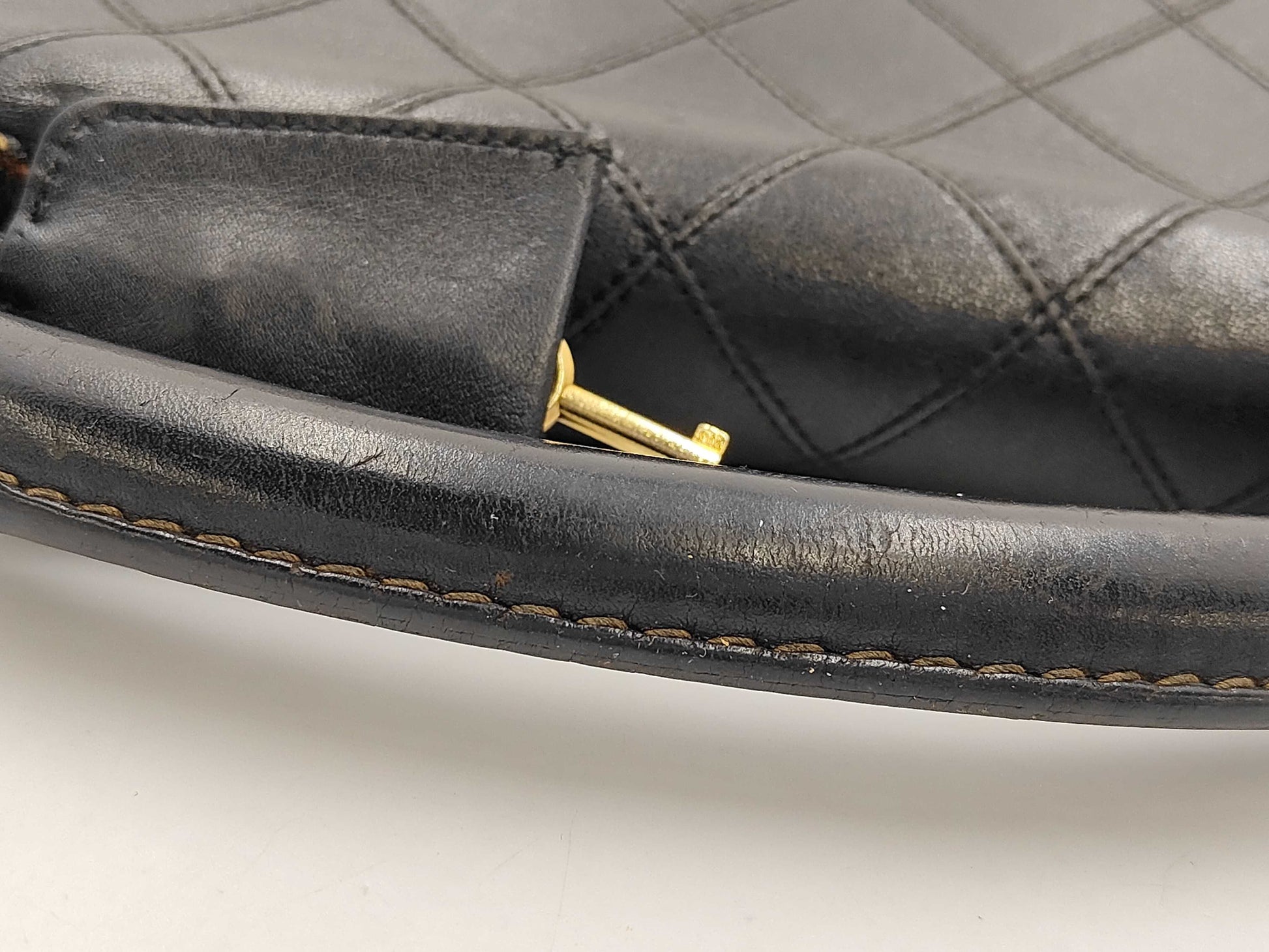 CHANEL Lambskin Bicolor Business Bag Seal Business Bag