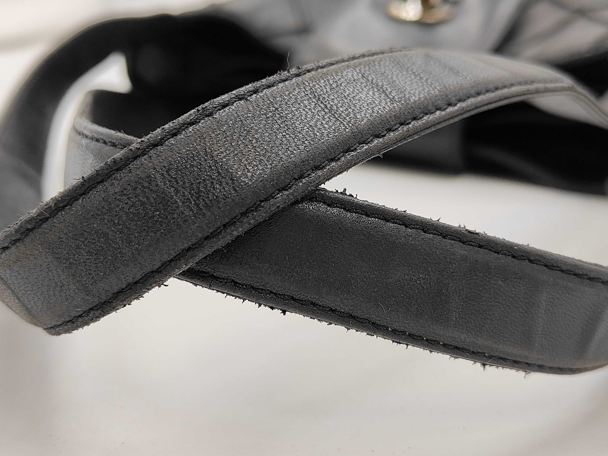 CHANEL Lambskin Bicolor Lamb Turnlock Tote Bag with Seal