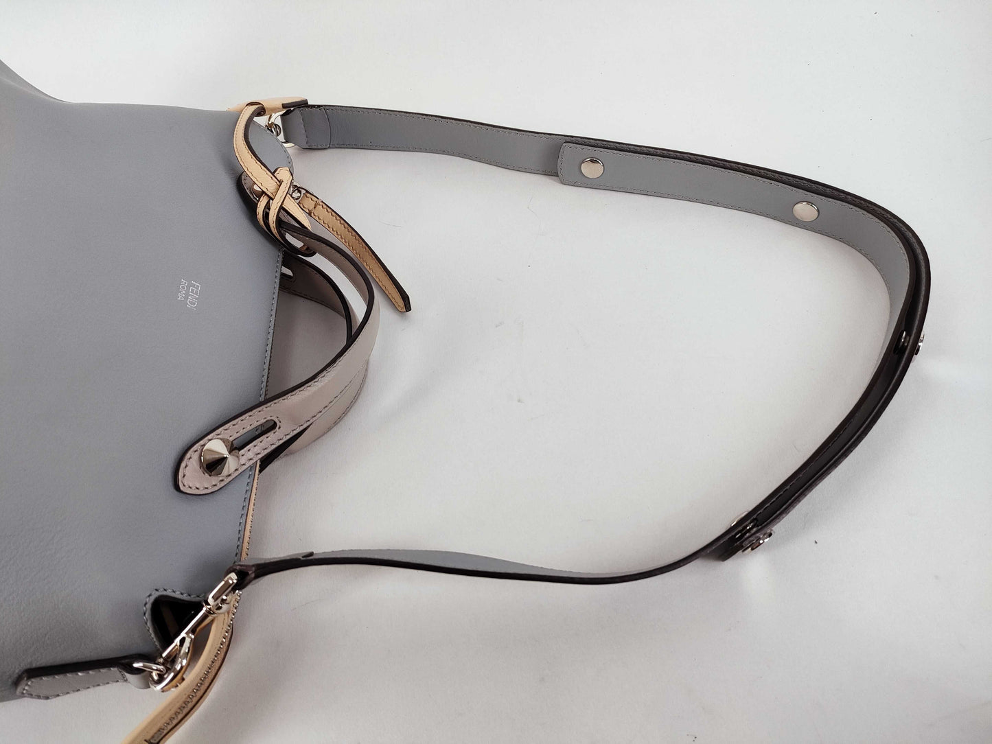 FENDI By the Way Leather Shoulder Bag