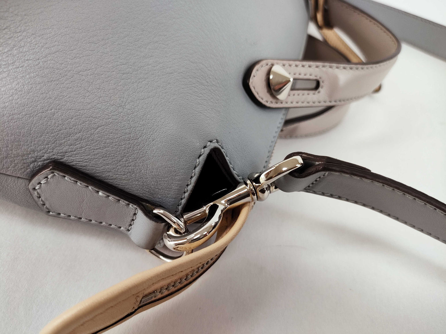 FENDI By the Way Leather Shoulder Bag