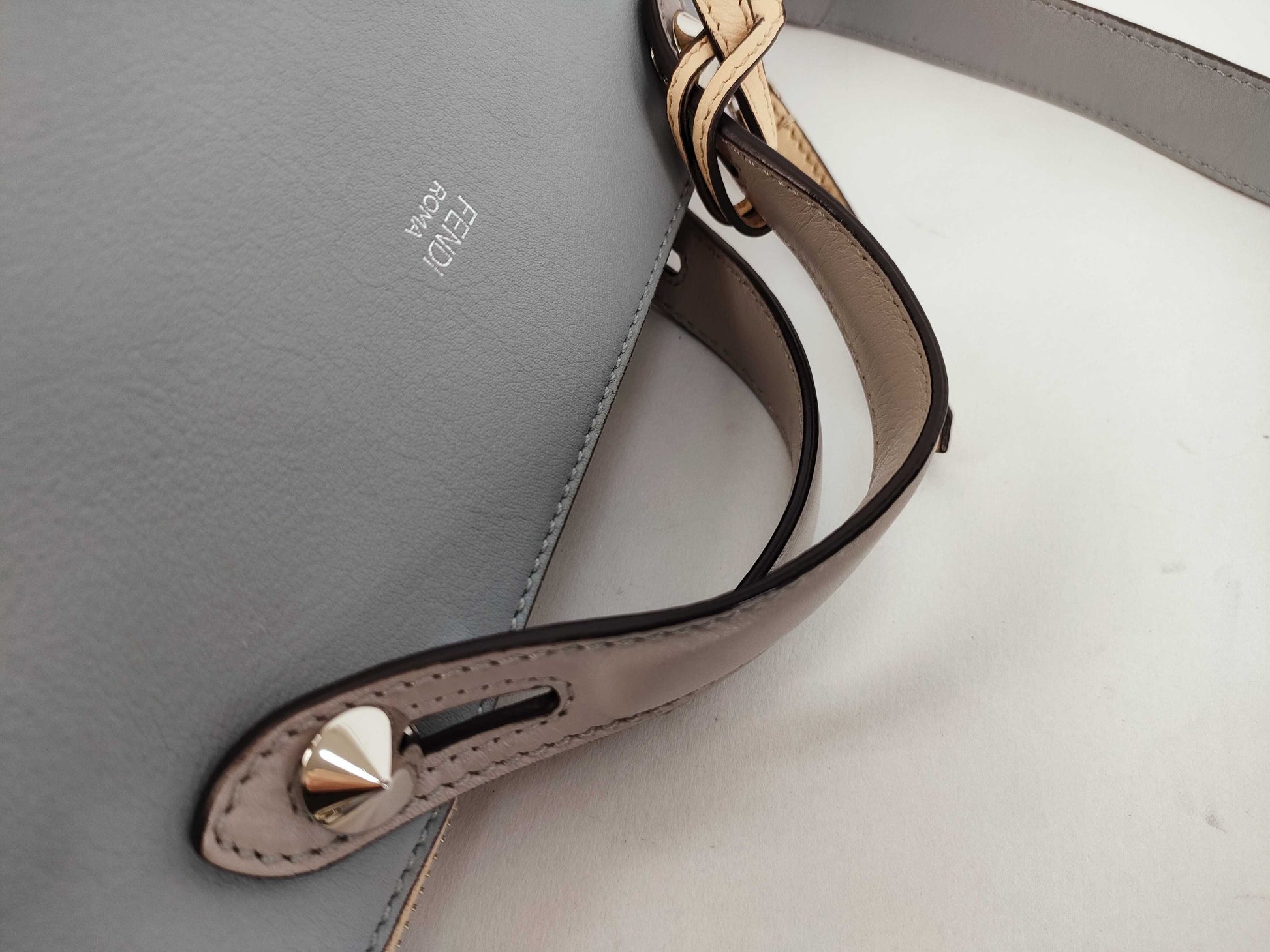 FENDI By the Way Leather Shoulder Bag