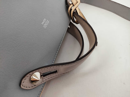 FENDI By the Way Leather Shoulder Bag