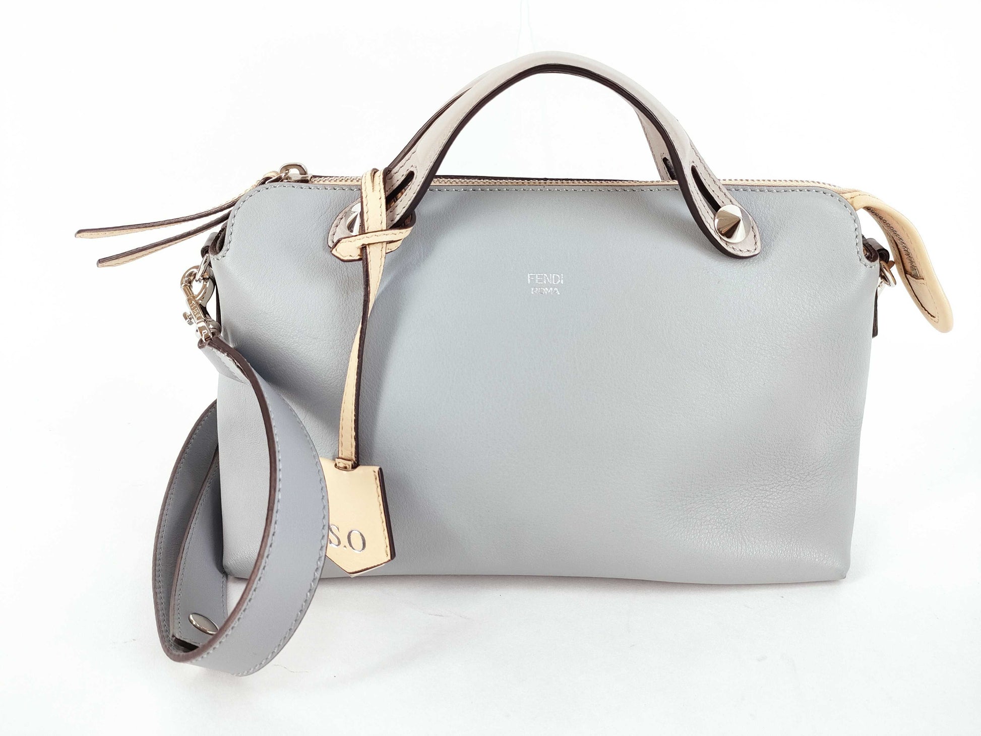 FENDI By the Way Leather Shoulder Bag