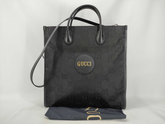 GUCCI GG Canvas Off the Grid 2-Way Tote Bag