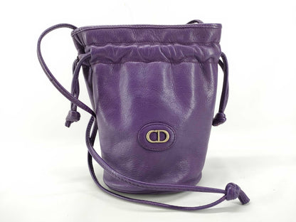 Dior Leather Shoulder Bag Shoulder Bag