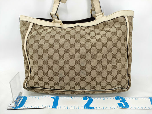 GUCCI GG Canvas Tote Bag