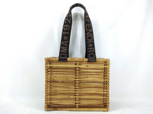 FENDI Basket Bag Square Tote Bag Tote Bag