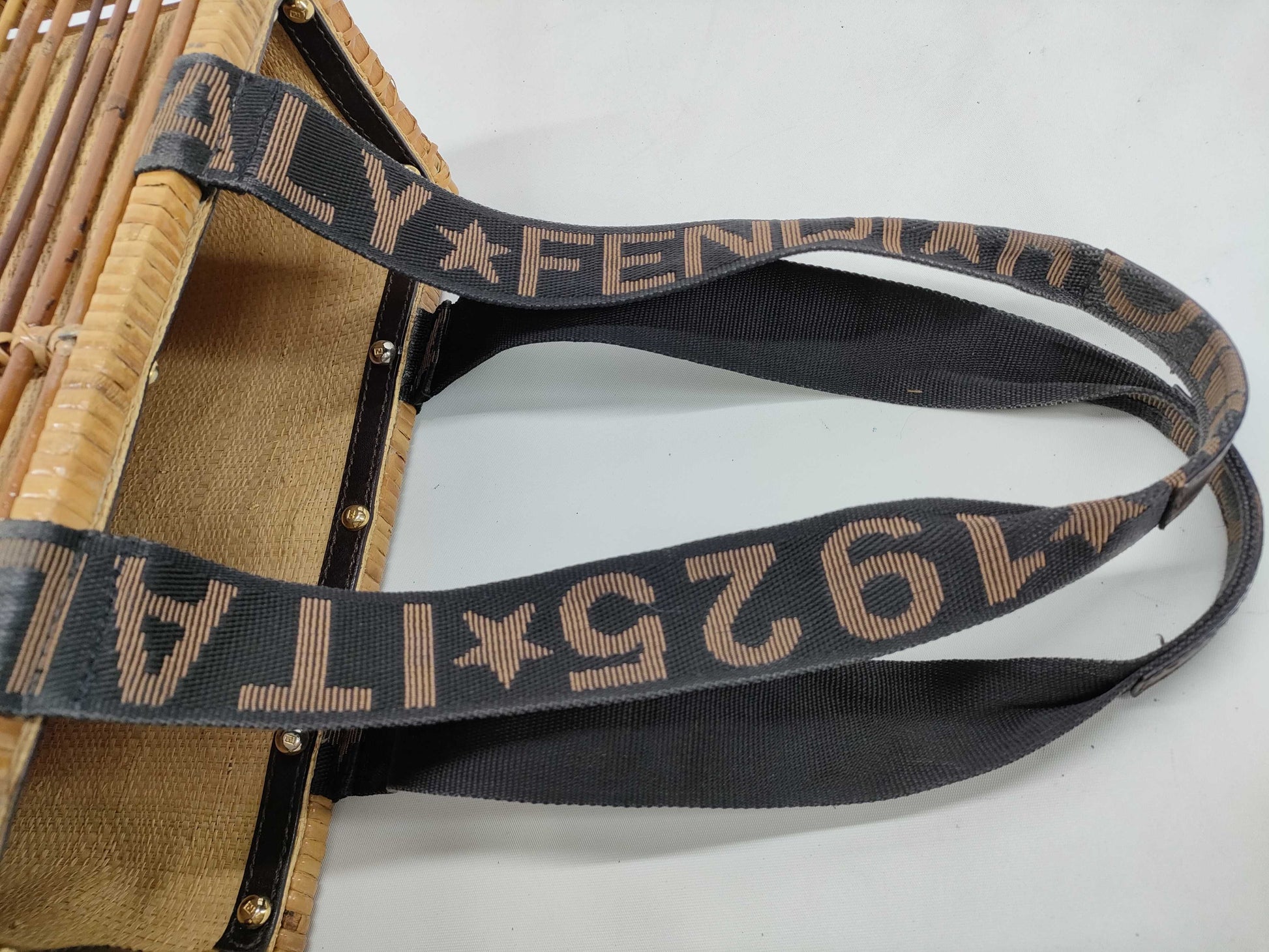 FENDI Basket Bag Square Tote Bag Tote Bag