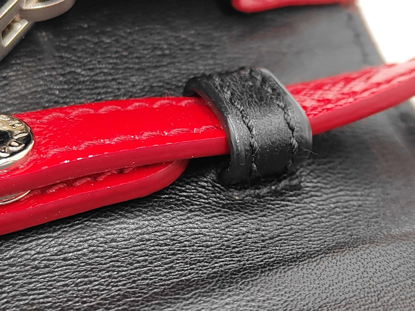 PRADA Logo Saffiano Shoulder Bag